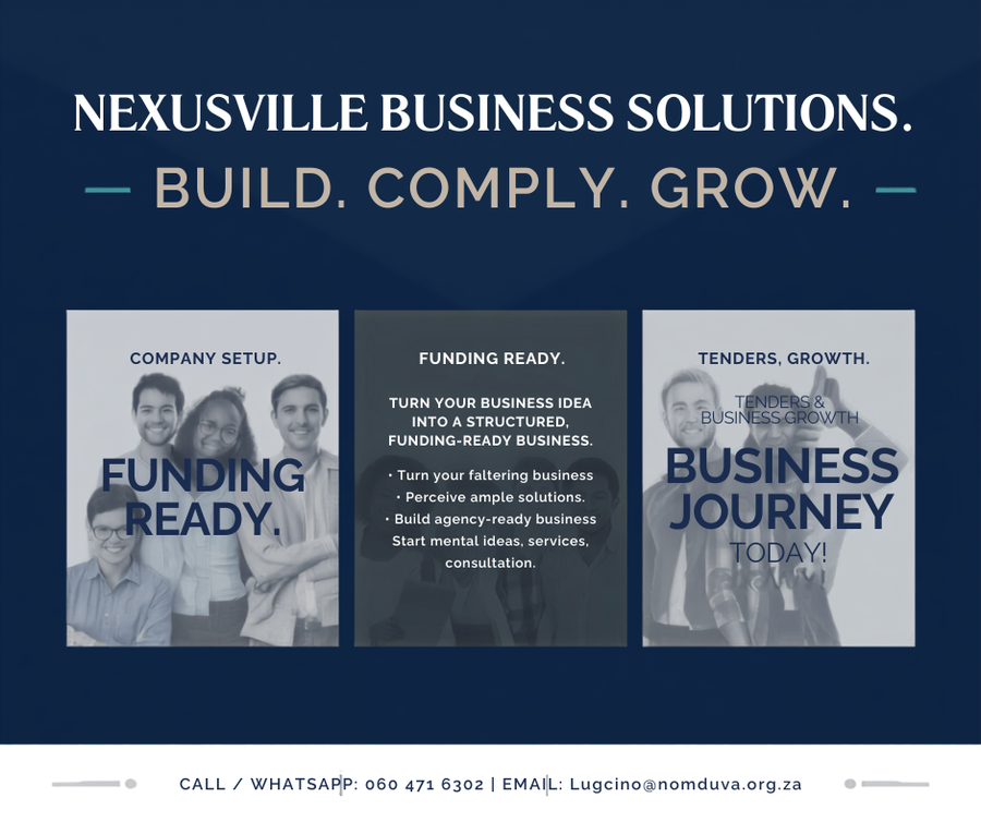 Nexusville Business Solutions flyer