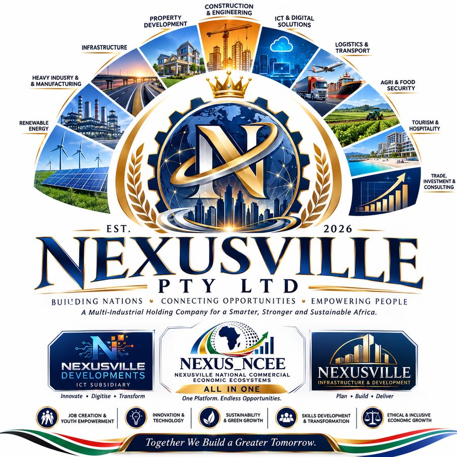 Nexusville group of companies and business pillars overview